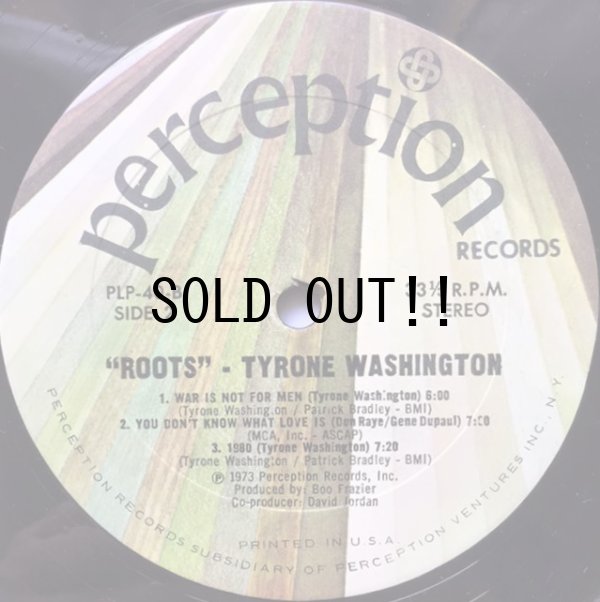 画像3: TYRONE WASHINGTON / ROOTS