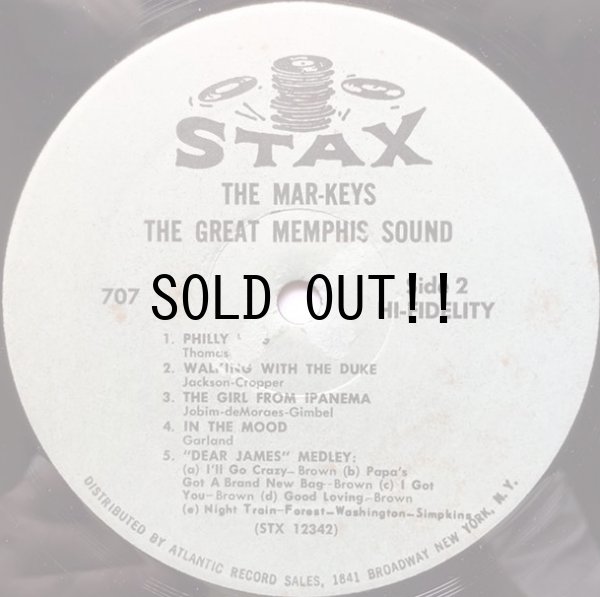 画像3: THE MAR-KEYS / THE GREAT MEMPHIS SOUND