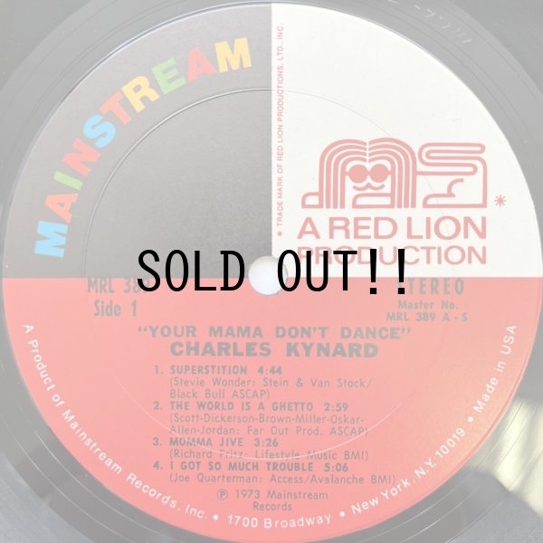 画像3: CHARLES KYNARD / YOUR MAMA DON'T DANCE