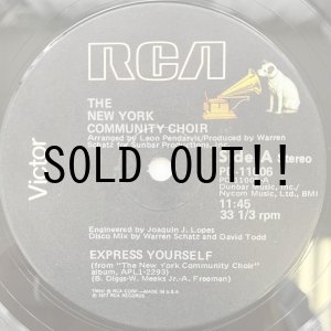 画像: THE NEW YORK COMMUNITY CHOIR / EXPRESS YOURSELF - HAVE A GOOD TIME