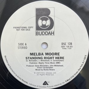 画像: MELBA MOORE / STANDING RIGHT HERE