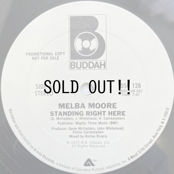 画像1: MELBA MOORE / STANDING RIGHT HERE