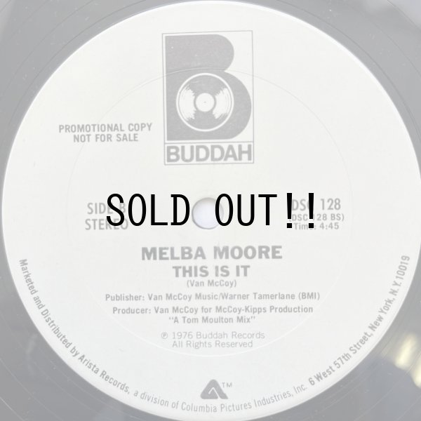 画像2: MELBA MOORE / STANDING RIGHT HERE