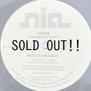 画像: ALEEM FEAT. LEROY BURGESS / RELEASE YOURSELF