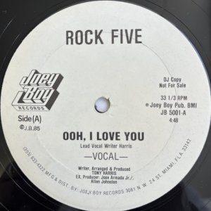 画像: ROCK FIVE / OOH, I LOVE YOU