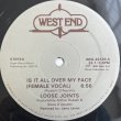 画像1: LOOSE JOINTS / IS IT ALL OVER MY FACE