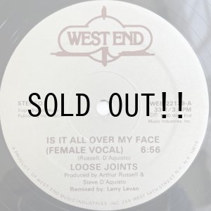 画像: LOOSE JOINTS / IS IT ALL OVER MY FACE