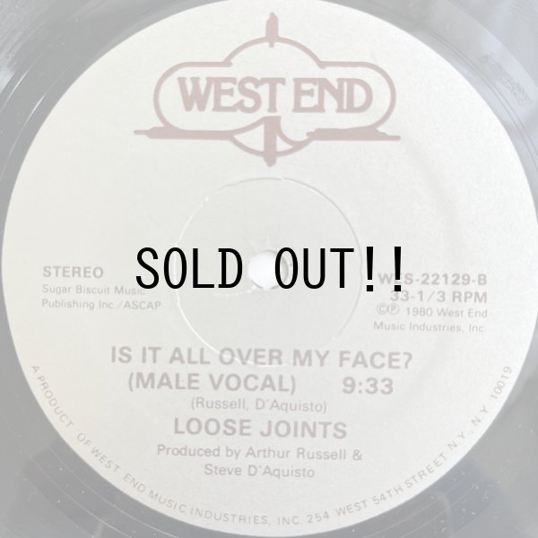 画像2: LOOSE JOINTS / IS IT ALL OVER MY FACE