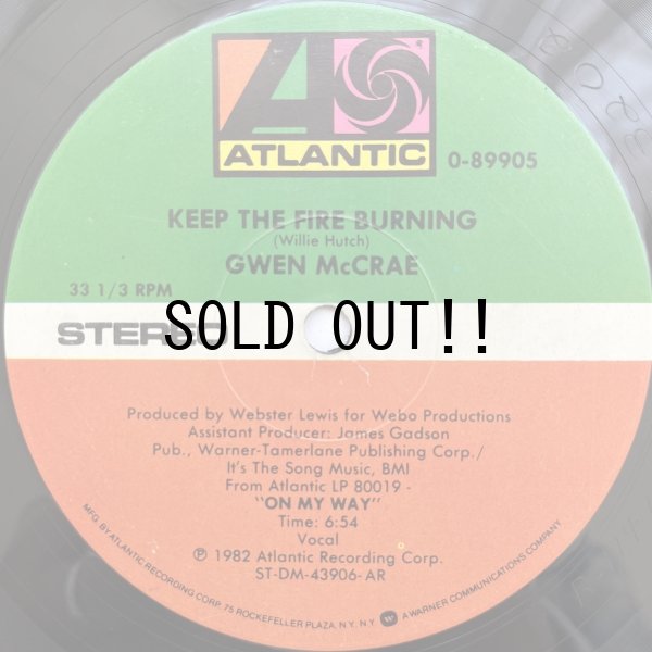 画像1: GWEN McCRAE / KEEP THE FIRE BURNING