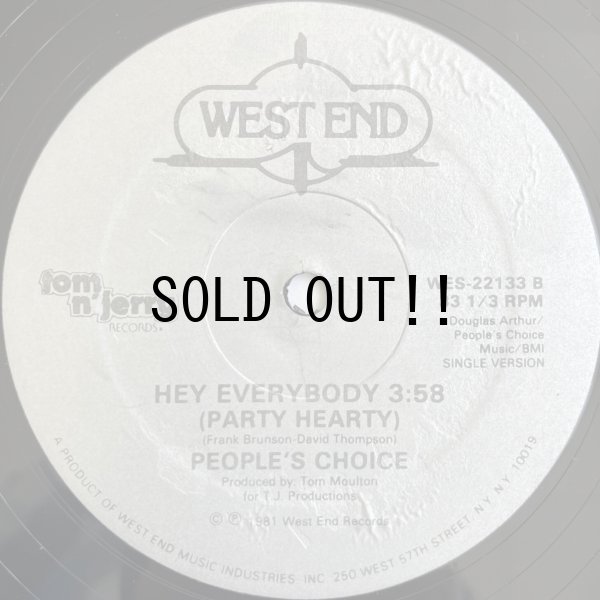 画像2: PEOPLE'S CHOICE / HEY EVERYBODY