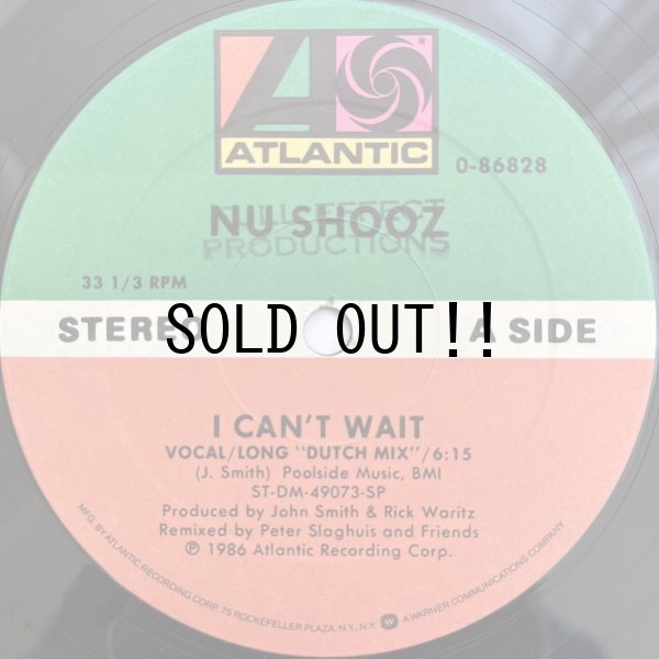 画像3: NU SHOOZ / I CAN'T WAIT