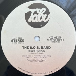 画像: THE S.O.S. BAND / HIGH HOPES