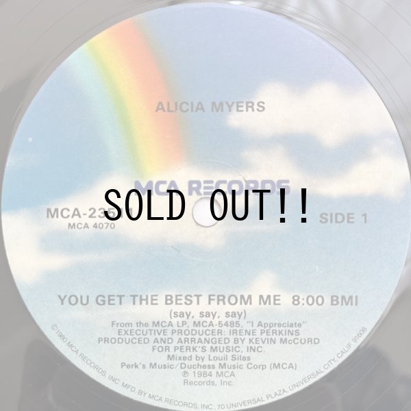 画像2: ALICIA MYERS / I WANT TO THANK YOU