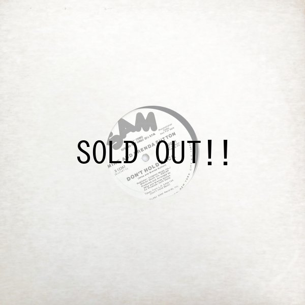 画像3: MIKE & BRENDA SUTTON / DON'T HOLD BACK