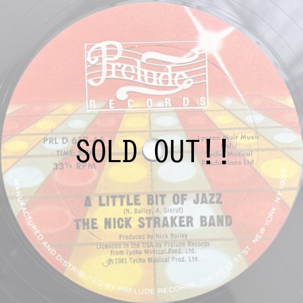 画像1: THE NICK STRAKER BAND / A LITTLE BIT OF JAZZ