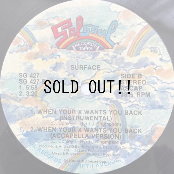 画像2: SURFACE / WHEN YOUR X WANTS YOU BACK