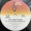 画像2: FAT LARRY'S BAND / ACT LIKE YOU KNOW