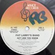 画像1: FAT LARRY'S BAND / ACT LIKE YOU KNOW