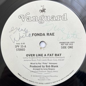 画像: FONDA RAE / OVER LIKE A FAT RAT
