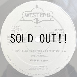 画像: BARBARA MASON / DON'T I EVER CROSS YOUR MIND SOMETIME