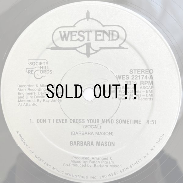 画像1: BARBARA MASON / DON'T I EVER CROSS YOUR MIND SOMETIME