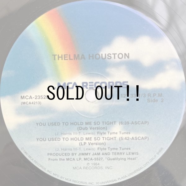 画像4: THELMA HOUSTON / YOU USED TO HOLD ME SO TIGHT