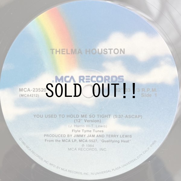 画像3: THELMA HOUSTON / YOU USED TO HOLD ME SO TIGHT