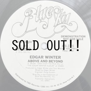 画像: EDGAR WINTER / ABOVE AND BEYOND