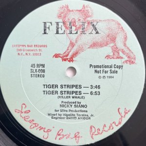 画像: FELIX / TIGER STRIPES - YOU CAN'T HOLD ME DOWN
