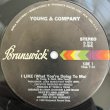 画像1: YOUNG & COMPANY / I LIKE (WHAT YOU'RE DOING TO ME)