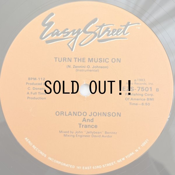 画像2: ORLANDO JOHNSON AND TRANCE / TURN THE MUSIC ON