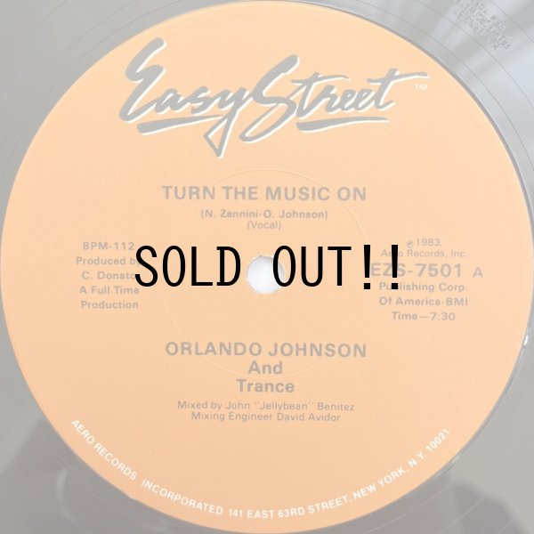 画像1: ORLANDO JOHNSON AND TRANCE / TURN THE MUSIC ON