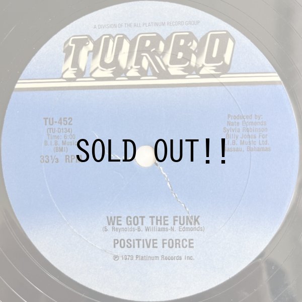 画像1: POSITIVE FORCE / WE GOT THE FUNK