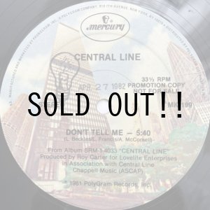 画像: CENTRAL LINE / DON'T TELL ME