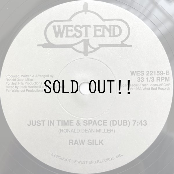 画像2: RAW SILK / JUST IN TIME