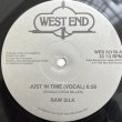画像1: RAW SILK / JUST IN TIME