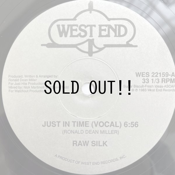 画像1: RAW SILK / JUST IN TIME