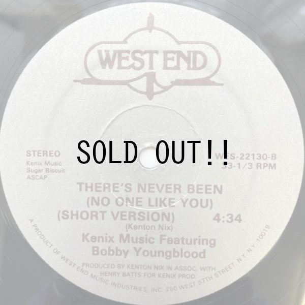 画像2: KENIX FEAT. BOBBY YOUNGBLOOD / THERE'S NEVER BEEN (NO ONE LIKE YOU)