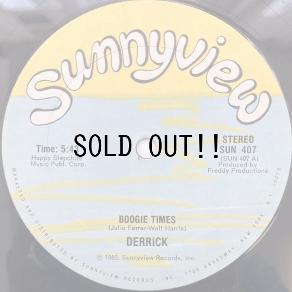 画像1: DERRICK / BOOGIE TIMES