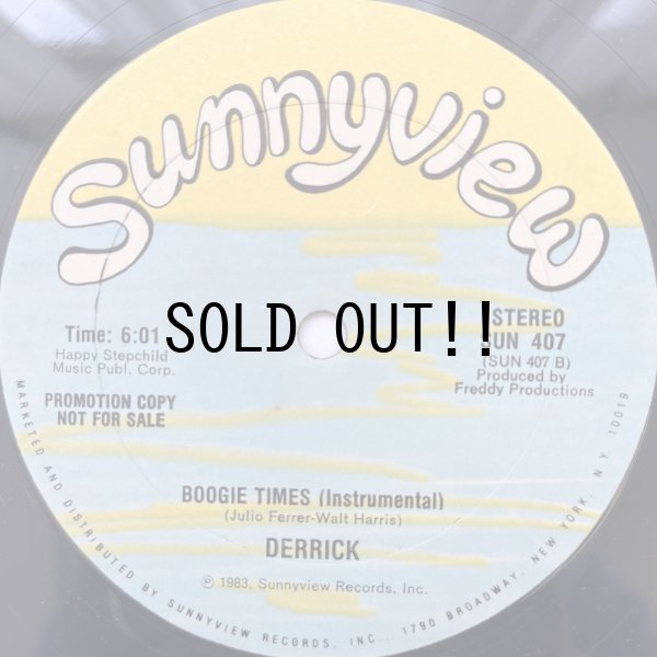画像2: DERRICK / BOOGIE TIMES