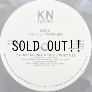 画像: WISH FEAT. FONDA RAE / TOUCH ME (ALL NIGHT LONG)
