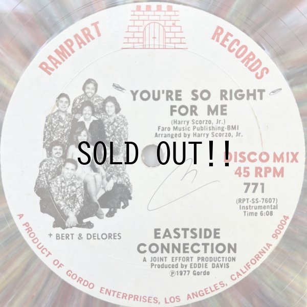 画像2: EASTSIDE CONNECTION / YOU'RE SO RIGHT FOR ME