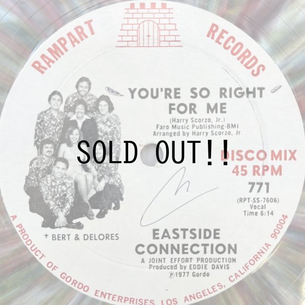 画像1: EASTSIDE CONNECTION / YOU'RE SO RIGHT FOR ME