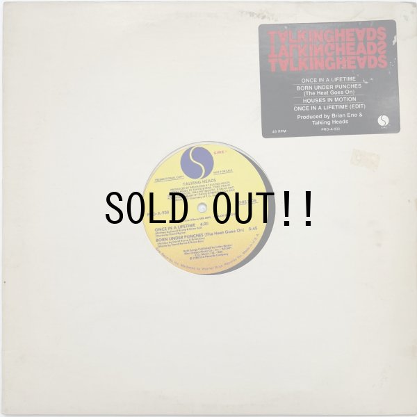 画像1: TALKINGHEADS / ONCE IN A LIFETIME