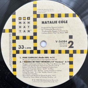 画像: NATALIE COLE / I WANNA BE A THAT WOMAN