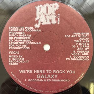 画像: GALAXY / WE'RE HERE TO ROCK YOU