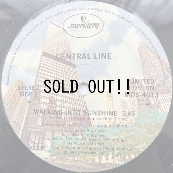 画像2: CENTRAL LINE / WALKING INTO SUNSHINE