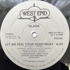 画像: GLASS / LET ME FEEL YOUR HEARTBEAT