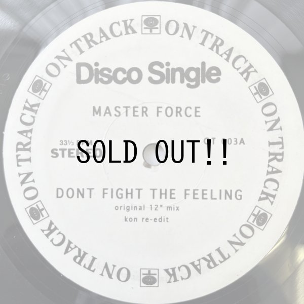 画像1: MASTER FORCE / DON'T FIGHT THE FEELING - RHYTHM MAKERS / SOUL ON YOUR SIDE 