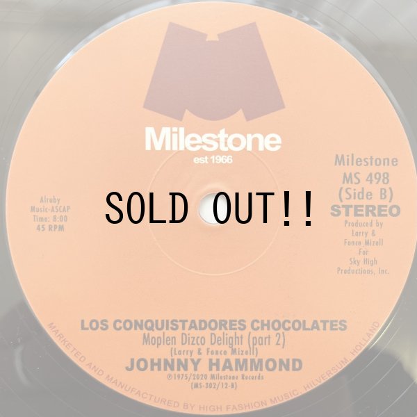 画像4: JOHNNY HAMMOND / LOS CONQUISTADORES CHOCOLATÉS (MOPLEN REMIXES)